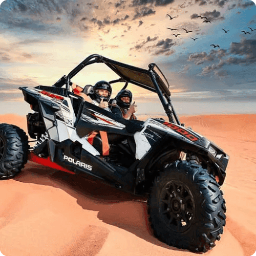 Adventure in Dubai desert